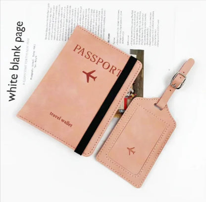 Travel Passport Cover & Luggage Tag