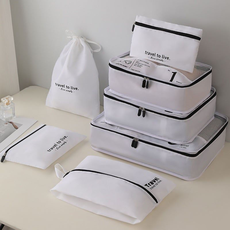 7-Piece Travel Packing Cube Set