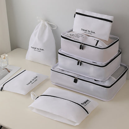 7-Piece Travel Packing Cube Set