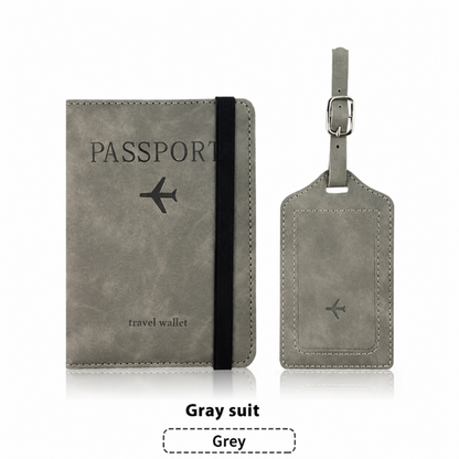 Travel Passport Cover & Luggage Tag